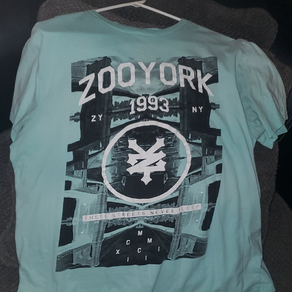 Zoo York Teal Graphic Tee